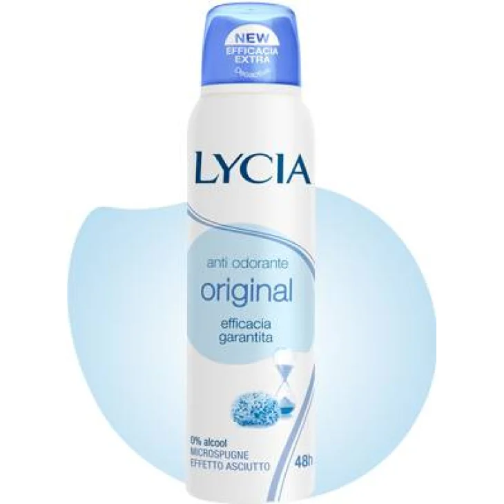 Lycia Anti Odorante Original Spray Deodorante 150 ml