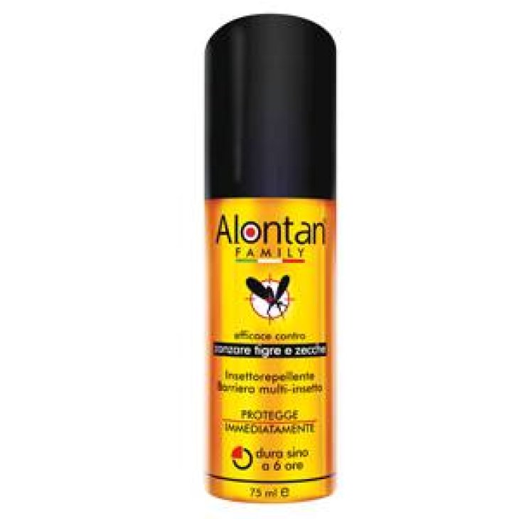 Alontan Family Spray Repellente Contro Zanzare Tigre e Zecche
