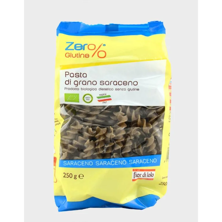 Fior di Loto Zer% Glutine Fusilli di grano Saraceno Bio 250 g