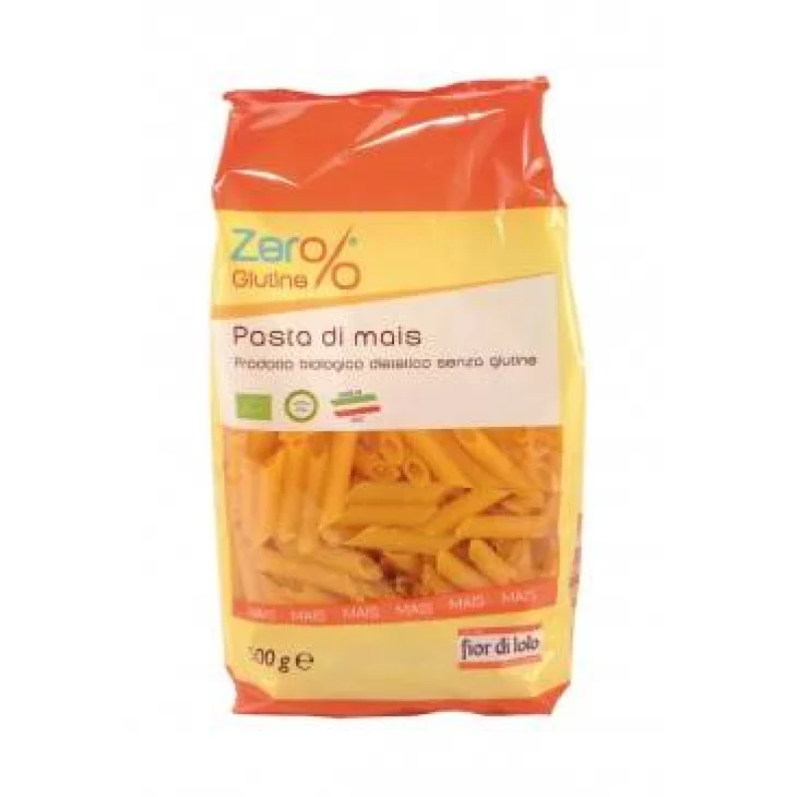 Fior di Loto Zer% Glutine Penne Pasta di Mais Bio