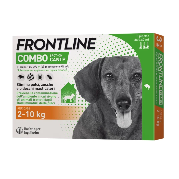 Frontline Combo Spot On Antiparassitario per cani 2-10 kg
