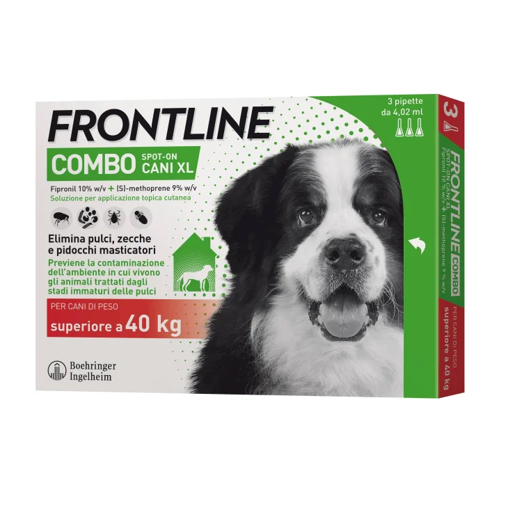 Frontline Combo Spot On Antiparassitario per cani oltre 40 kg