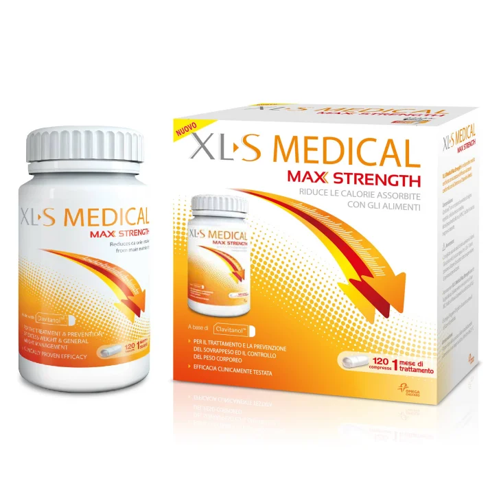 XLS Medical Max Strength Integratore per Dimagrire 120 compresse
