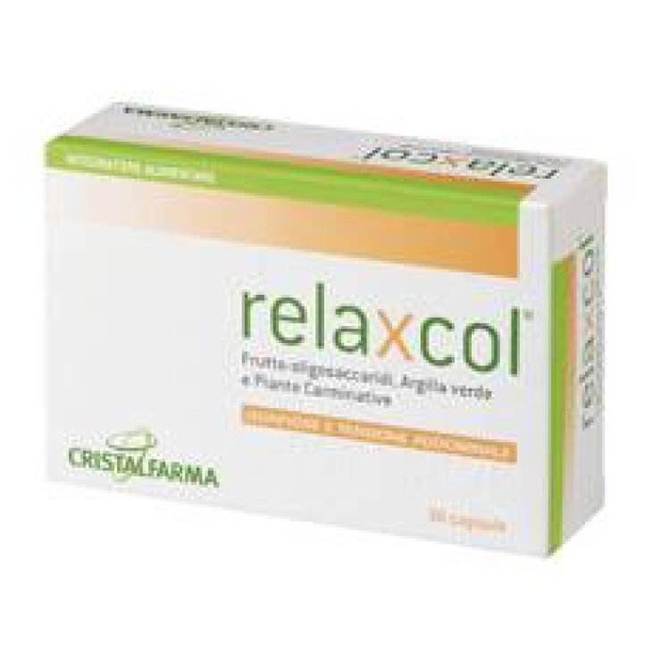 CristalFarma Relaxcol Integratore contro il Colon Irritabile 36 capsule