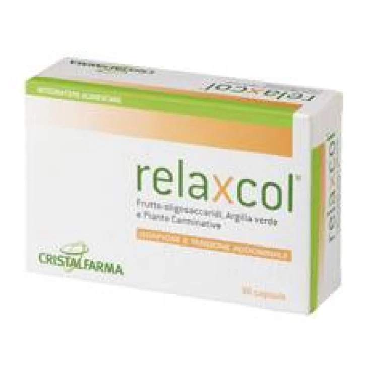 CristalFarma Relaxcol Integratore contro il Colon Irritabile 36 capsule