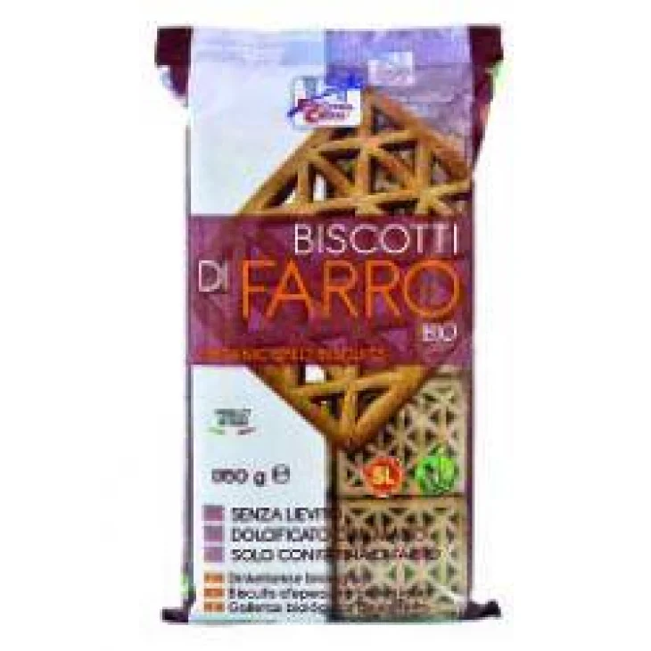 La Finestra sul Cielo Biscotti Biologici di Farro Senza Lievito