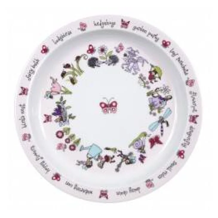 Tyrrell Katz Piatto Piano per Bambini Giardino Segreto