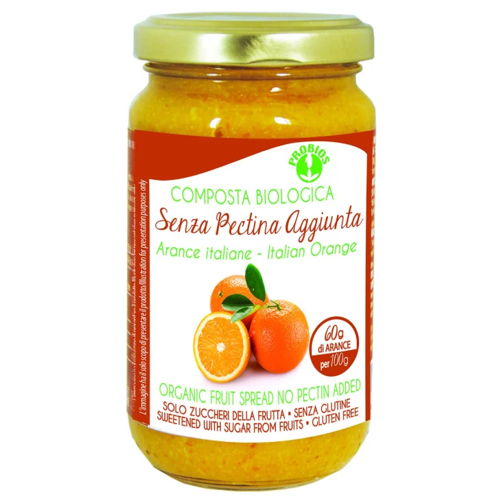 Probios Composta di Arancia Italiana Senza Pectina 220 g