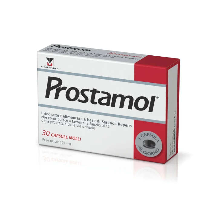 Prostamol Integratore per la prostata e le vie urinarie 30 Capsule