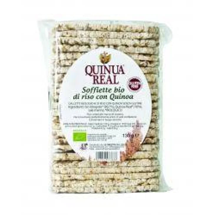 La Finestra sul Cielo Quinua Real Soffiette di Riso con Quinoa Snack Biologico