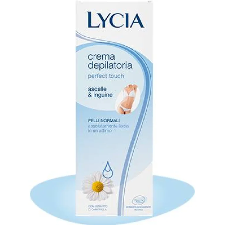Lycia Perfect Touch Crema depilatoria per ascelle e inguine 100 ml