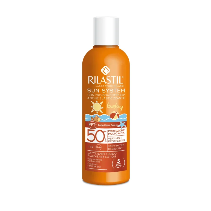 Rilastil Baby Sun System Latte Solare Bimbo Protezione solare SPF50+ 200 ml