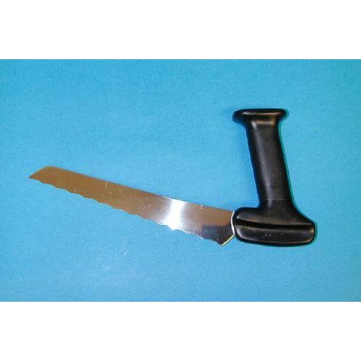 Farmacare Coltello taglia pane con impugnatura ergonomica