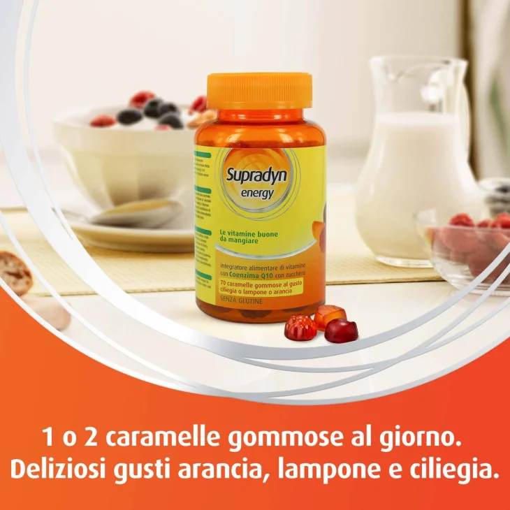 Supradyn Energy Integratore Vitaminico in Caramelle Gommose