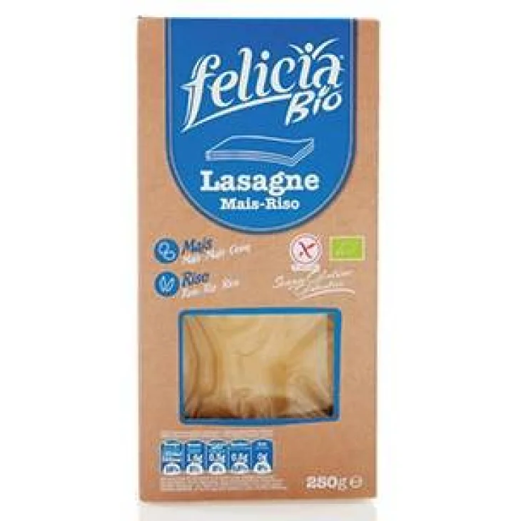 Felicia Bio Lasagne al Mais e Riso Senza Glutine
