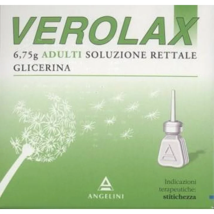 Verolax Adulti Soluzione Rettale -  6 contenitori monodose da 6,75 g