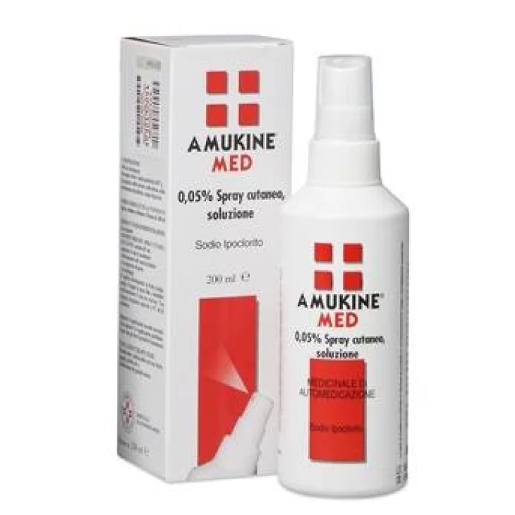 Amukine Med 0,05% Soluzione Dermatologica - 200 ml