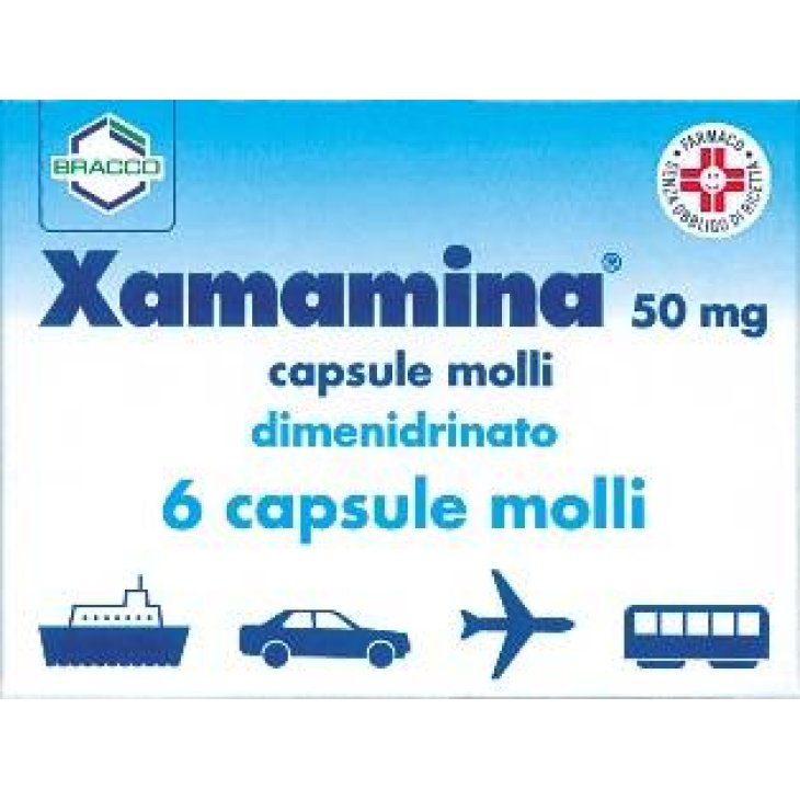 Xamamina 50 mg - 6 Capsule Molli