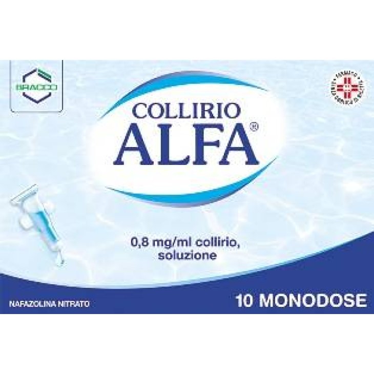 Collirio Alfa 0,8 mg/ml - 10 Monodosi da 0,3 ml