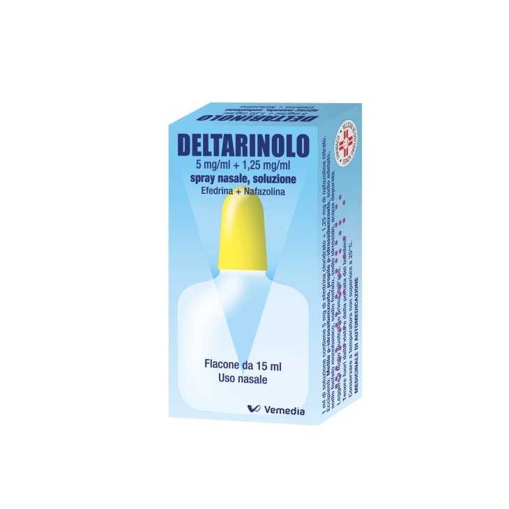 Deltarinolo 0,5% + 0,125% Spray Nasale 15 ml