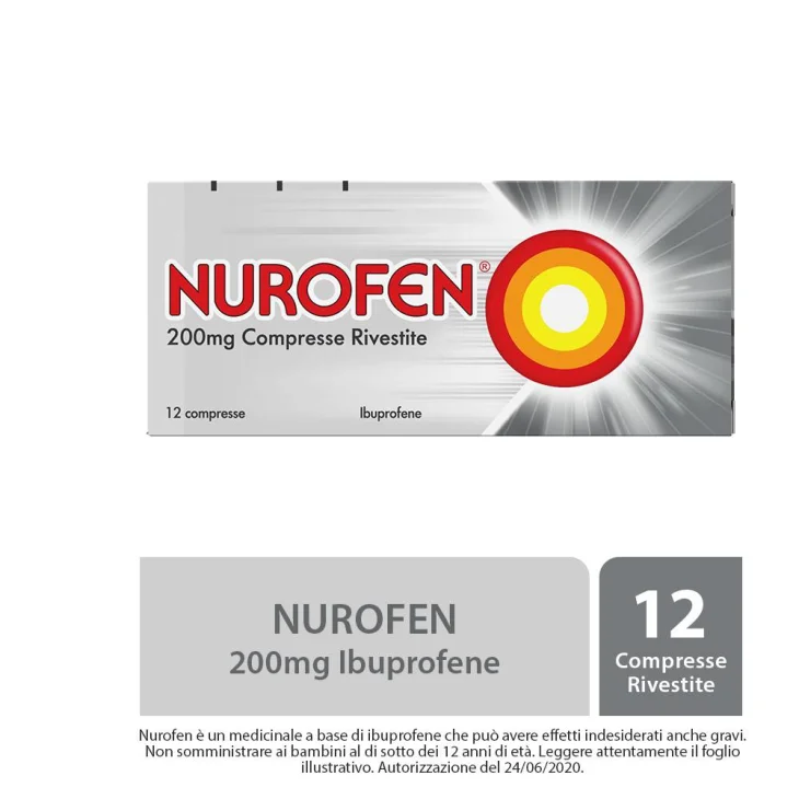Nurofen 200 mg Contro Infiammazione 12 Compresse