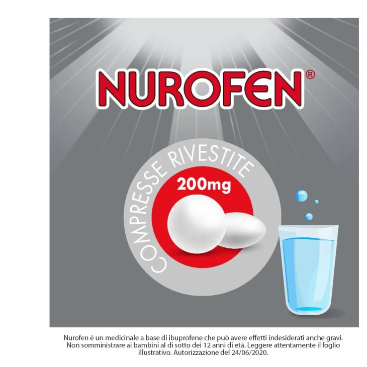 Nurofen 200 mg Contro Infiammazione 12 Compresse