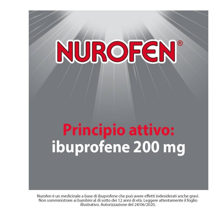 Nurofen 200 mg Contro Infiammazione 12 Compresse