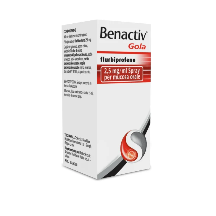 Benactiv Gola 0,25% Spray - 15 ml