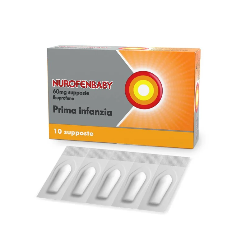 Nurofen Baby Supposte Prima Infanzia 60 mg 10 supposte