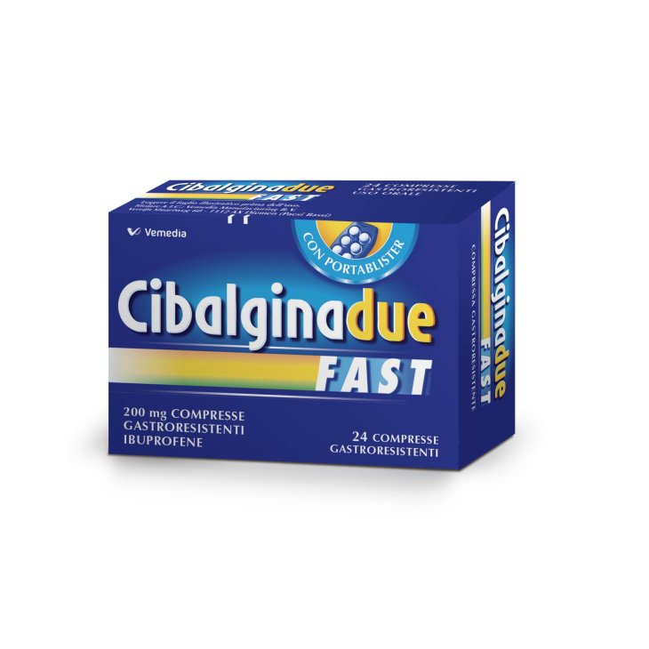 Cibalgina Due Fast 200 mg - 24 compresse gastroresistenti