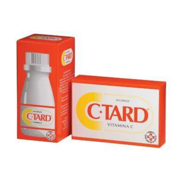 C-tard 500 mg Vitamina C 60 capsule rilascio prolungato
