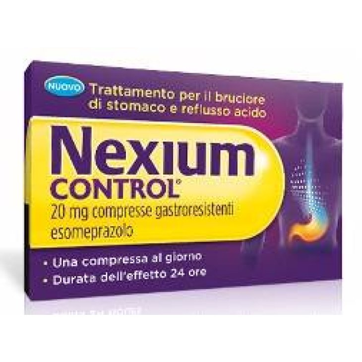 Nexium Control Reflusso 20 mg 14 compresse Rivestite Gastroresistenti