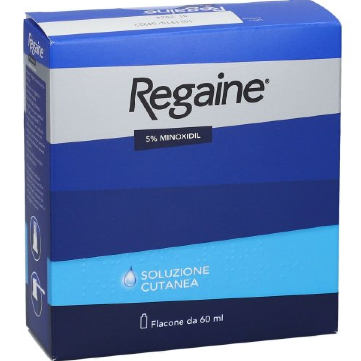 Regaine Minoxidil 5% Trattamento Alopecia Soluzione Cutanea 60 ml