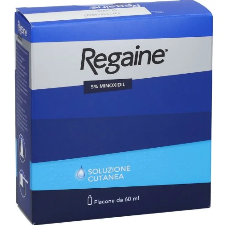 Regaine Minoxidil 5% Trattamento Alopecia Soluzione Cutanea 60 ml