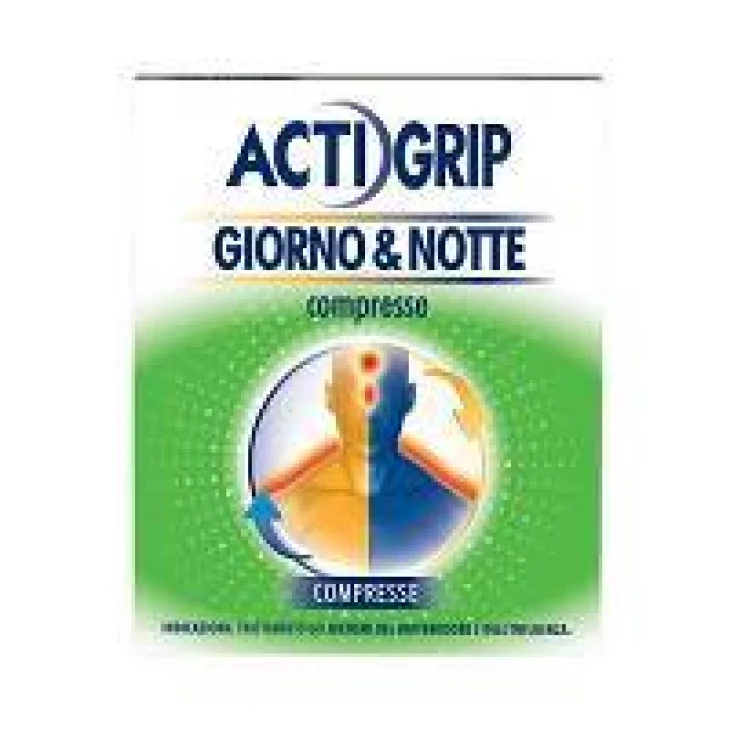 Actigrip Giorno&Notte - 12 compresse giorno + 4 compresse notte