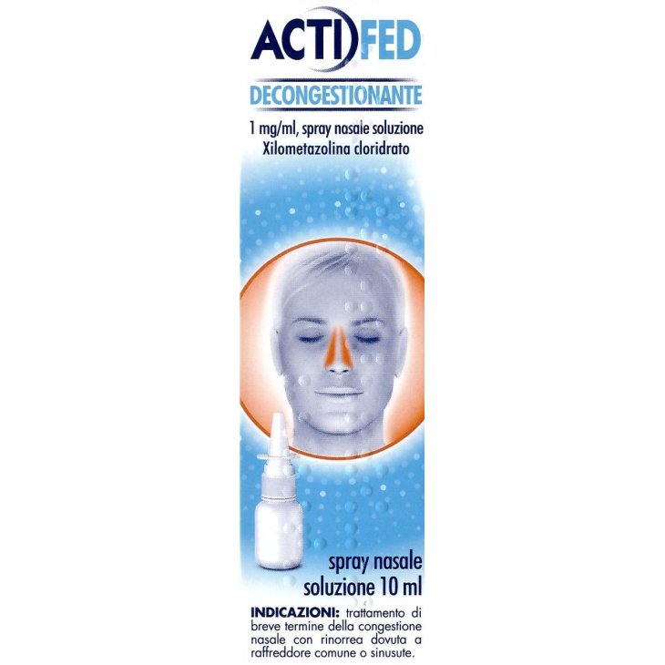 Actifed Decongestionante Nasale 1mg/ml Spray Nasale - 10 ml