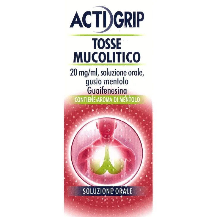 Actigrip Tosse Mucolitico 20 mg/ml - 150 ml