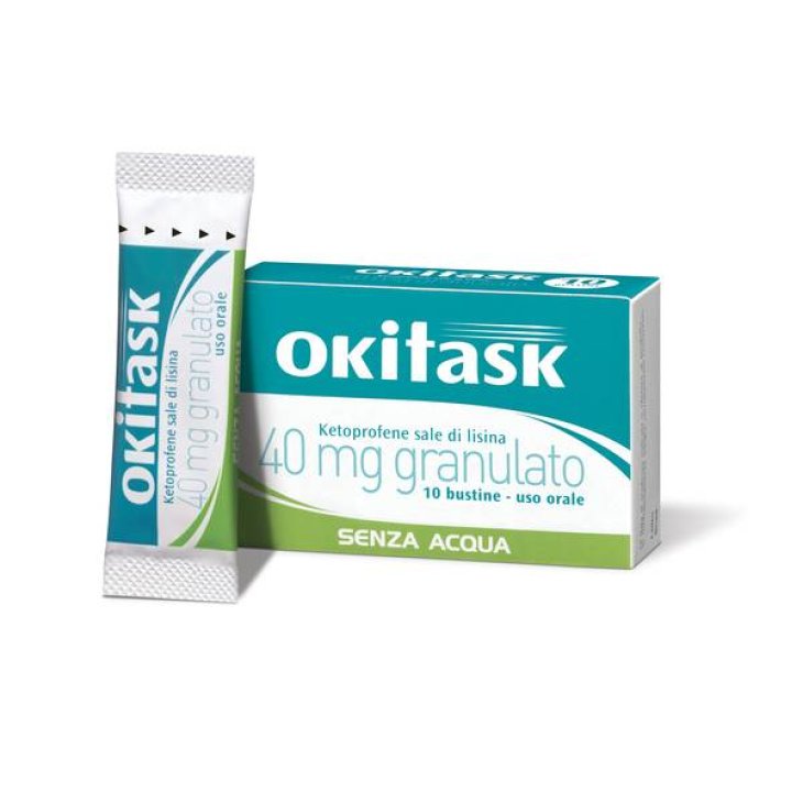 Okitask Granulato Senza Acqua 40 mg - 10 Bustine