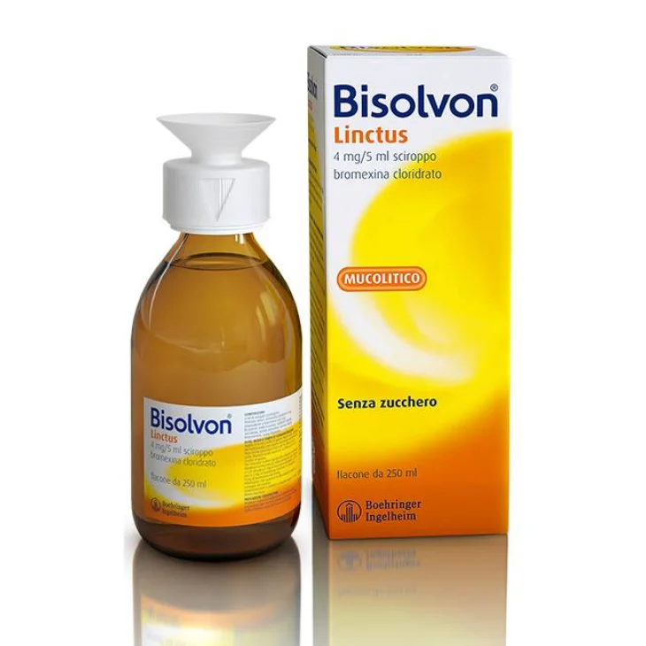 Bisolvon Linctus Sciroppo 4 mg/5 ml -  250 ml