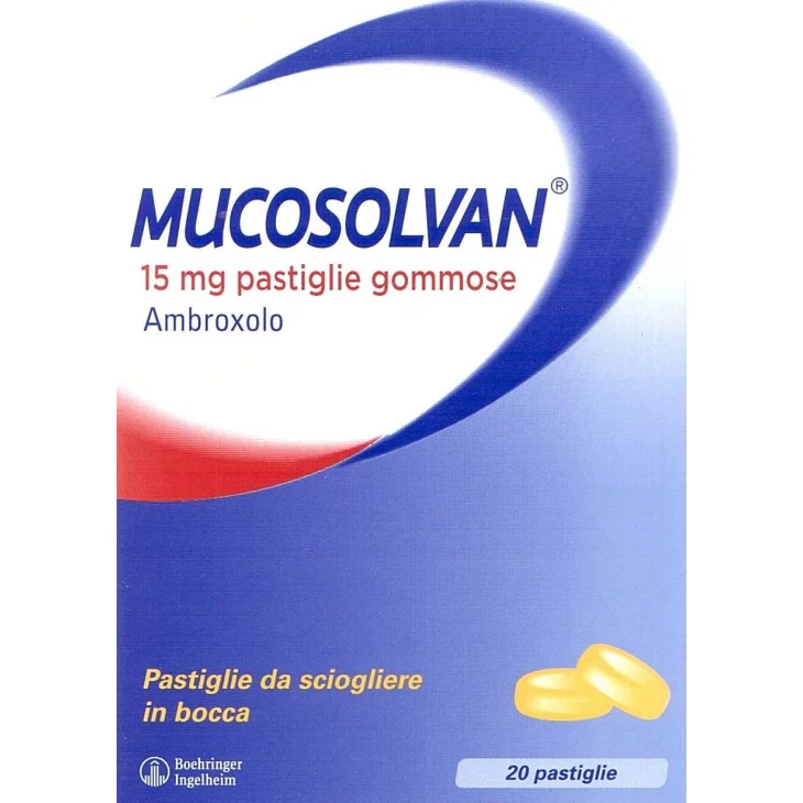 Mucosolvan 15 mg - 20 pastiglie gommose