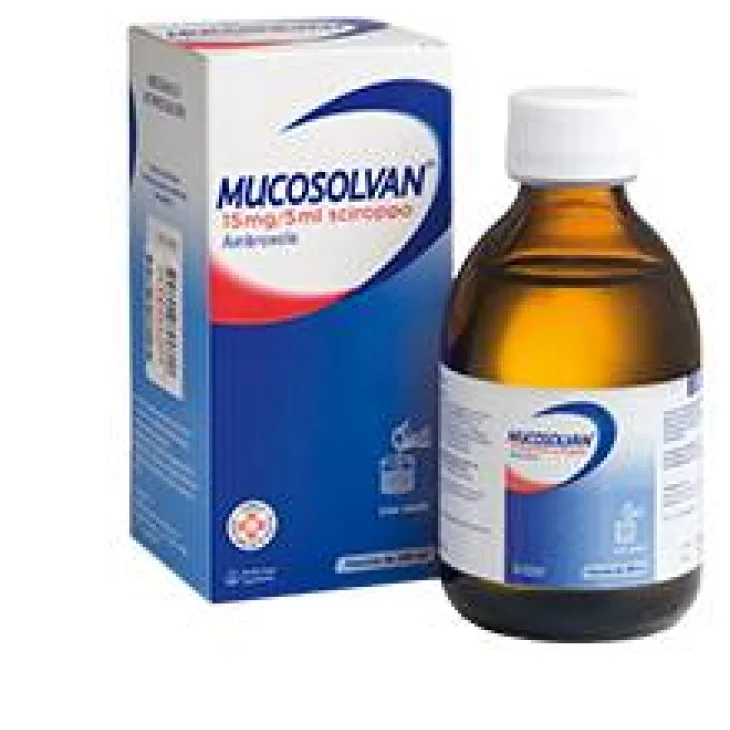 Mucosolvan 15 mg/5 ml sciroppo Sciroppo-  200 ml