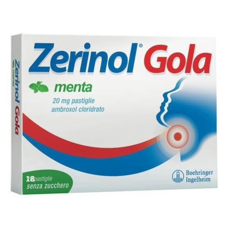 Zerinol Gola Menta 20 mg - 18 pastiglie