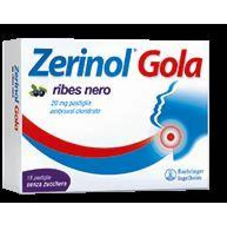 Zerinol Gola Ribes Nero 20 mg - 18 pastiglie