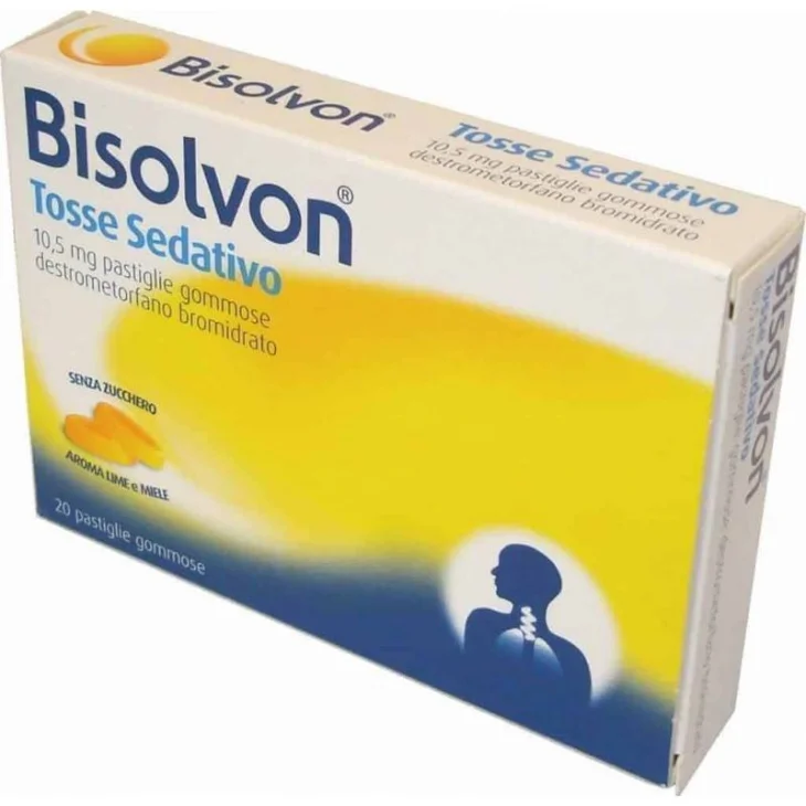 Bisolvon Tosse Sedativo 10.5 mg - 20 pastiglie gommose