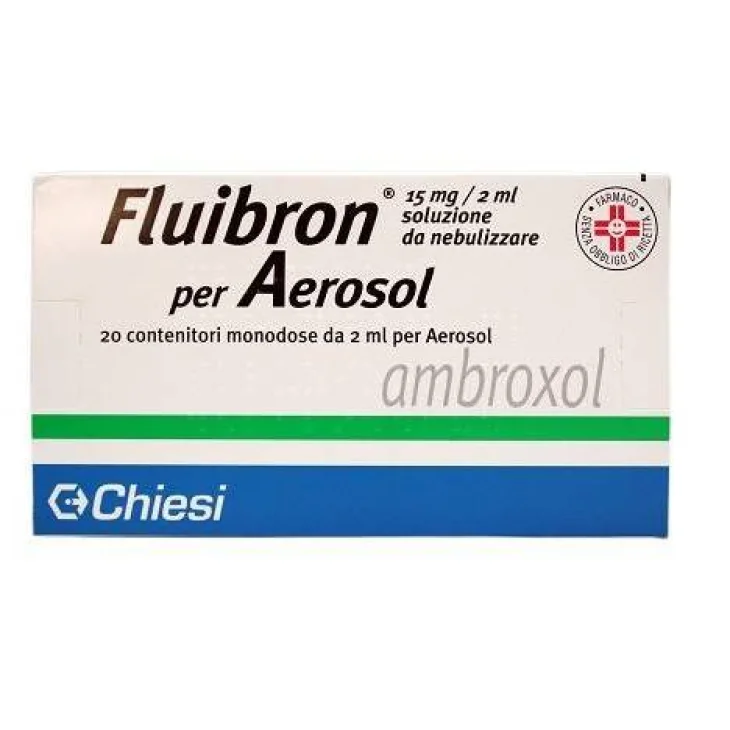 Fluibron Soluzione Nebulizzante 15 mg  - 20 Fiale 2 ml