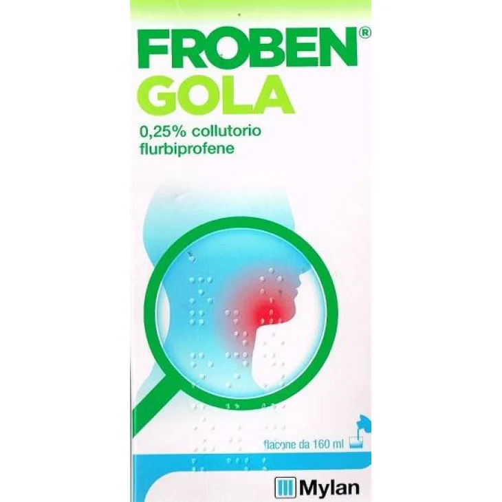 Froben Gola 0,25% Collutorio - 160 ml