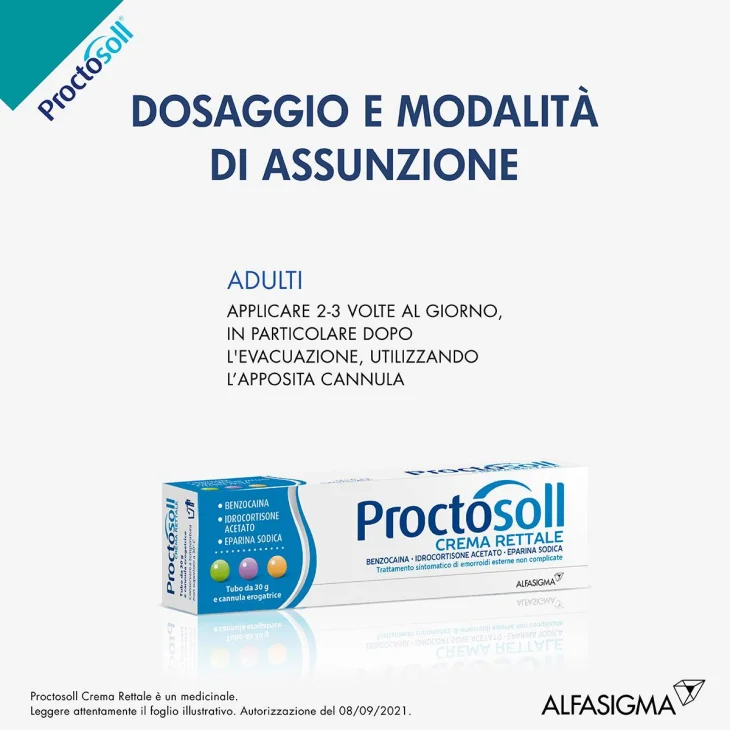 Proctosoll Crema Rettale - 30 g