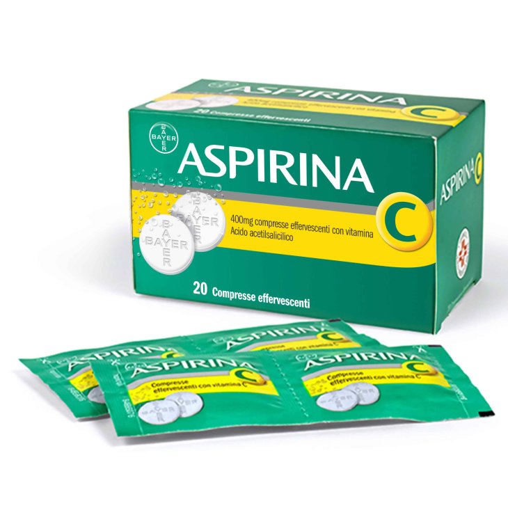 Aspirina C 400 mg + 240 mg 20 compresse effervescenti