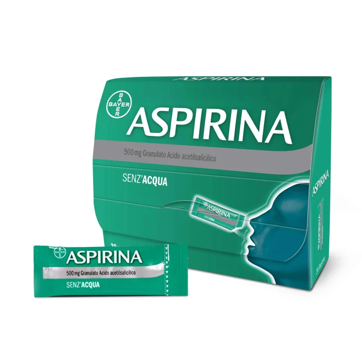 Aspirina 500 mg - 20 bustine granulato