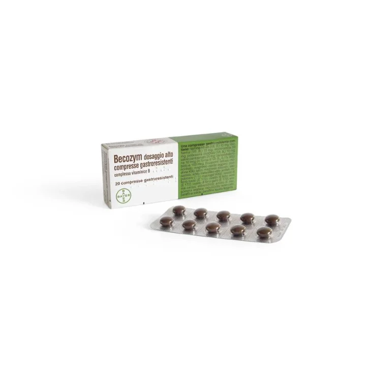 Becozym Dosaggio Alto - 20 compresse gastroresistenti